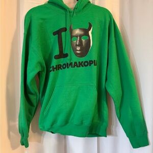 Tyler The Creator Chromakopia Green Tour Hoodie L
